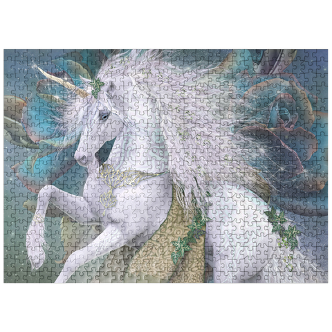 puzzleplate Kieran Unicorn Laurie Prindle 500 Jigsaw Puzzle