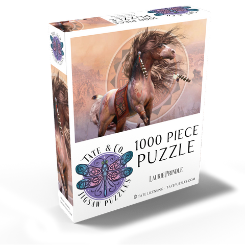 Spirit Warrior Native American Horse Laurie Prindle 1000 Jigsaw Puzzle box view2