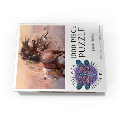 Spirit Warrior Native American Horse Laurie Prindle 1000 Jigsaw Puzzle box view3