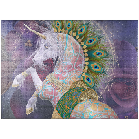 puzzleplate Soraya Unicorn Laurie Prindle 1000 Jigsaw Puzzle
