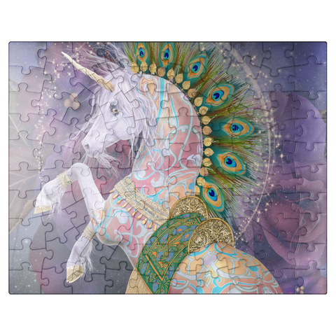 puzzleplate Soraya Unicorn Laurie Prindle 100 Jigsaw Puzzle