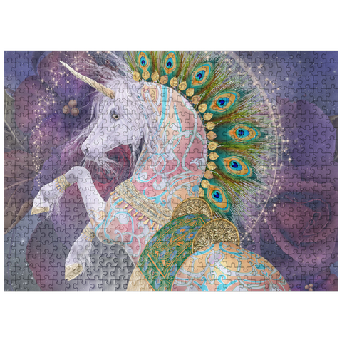 puzzleplate Soraya Unicorn Laurie Prindle 500 Jigsaw Puzzle