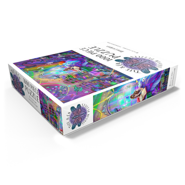 Magic Study Rainbow Edition - Rose Cat Khan 1000 Jigsaw Puzzle box view1