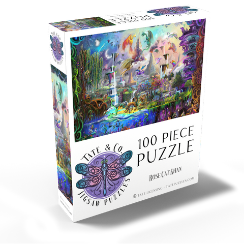 Magical Mythology - Rose Cat Khan 100 Jigsaw Puzzle box view2