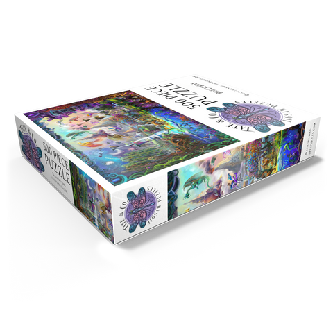 Magical Mythology - Rose Cat Khan 500 Jigsaw Puzzle box view1