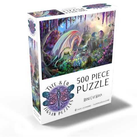 Dragon Valley - Rose Cat Khan 500 Jigsaw Puzzle box view2