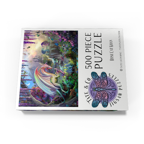 Dragon Valley - Rose Cat Khan 500 Jigsaw Puzzle box view3