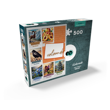 Colorado: State Symbols Poster 500 Jigsaw Puzzle box view2