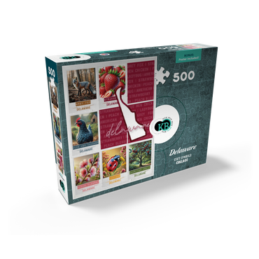 Delaware: State Symbols Poster 500 Jigsaw Puzzle box view2