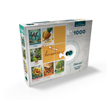 Hawaii: State Symbols Poster 1000 Jigsaw Puzzle box view2