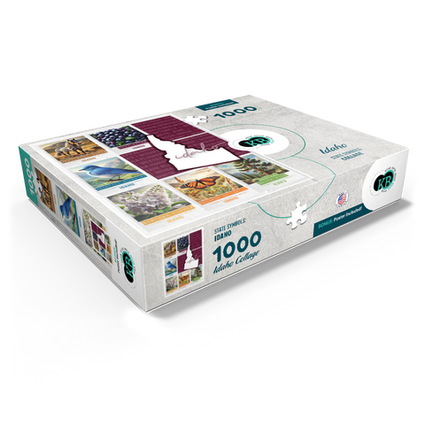 Idaho: State Symbols Poster 1000 Jigsaw Puzzle box view1