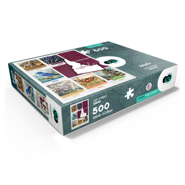 Idaho: State Symbols Poster 500 Jigsaw Puzzle box view1