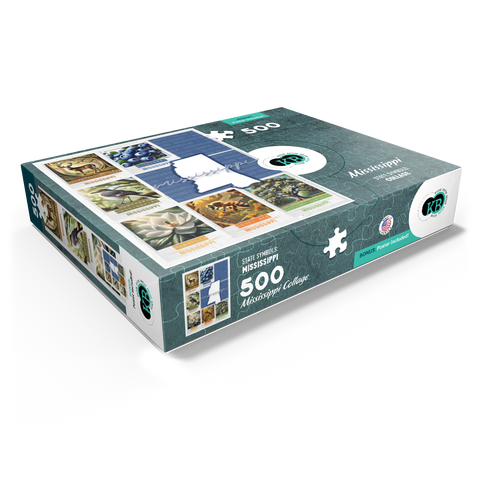 Mississippi: State Symbols Poster 500 Jigsaw Puzzle box view1
