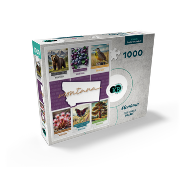 Montana: State Symbols Poster 1000 Jigsaw Puzzle box view2