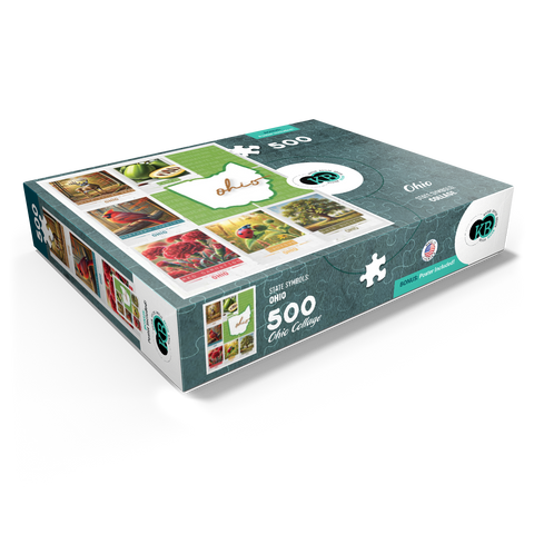 Ohio: State Symbols Poster 500 Jigsaw Puzzle box view1