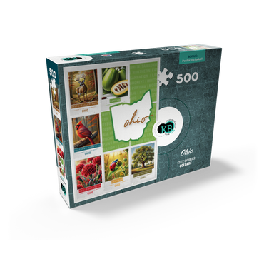 Ohio: State Symbols Poster 500 Jigsaw Puzzle box view2