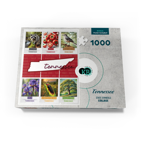 Tennessee: State Symbols Poster 1000 Jigsaw Puzzle box view3