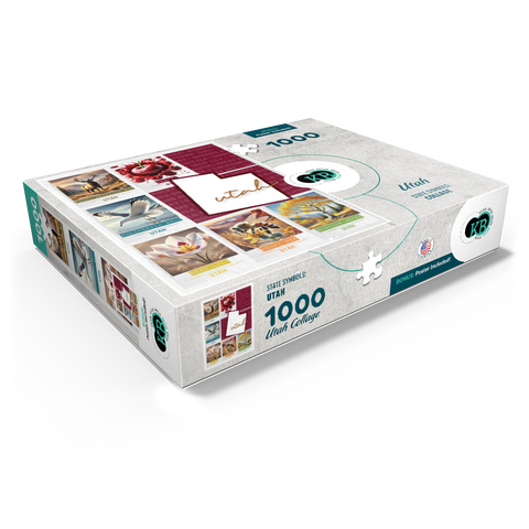 Utah: State Symbols Poster 1000 Jigsaw Puzzle box view1