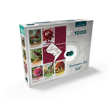 Washington, D.C.: State Symbols Poster 1000 Jigsaw Puzzle box view2