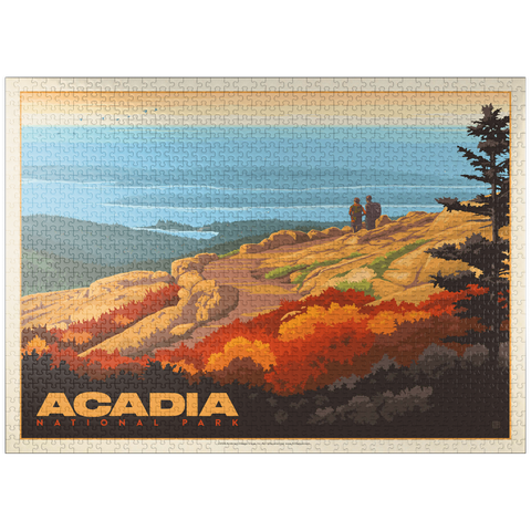 puzzleplate Acadia National Park: 100th Anniversary (Horizontal) 1000 Jigsaw Puzzle