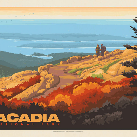 Acadia National Park: 100th Anniversary (Horizontal) 100 Jigsaw Puzzle 3D Modell
