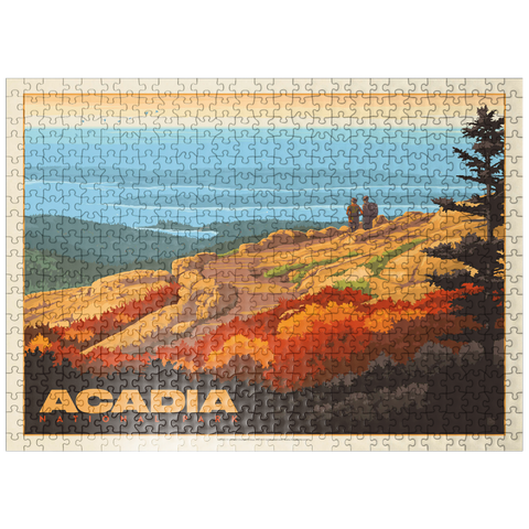 puzzleplate Acadia National Park: 100th Anniversary (Horizontal) 500 Jigsaw Puzzle