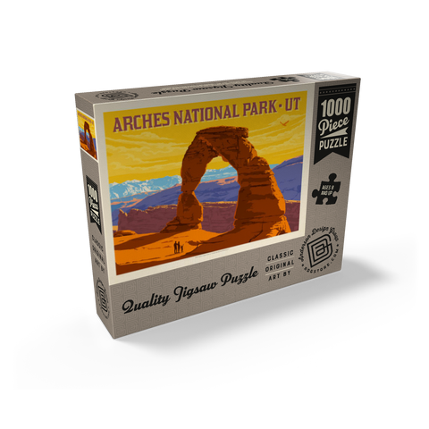 Arches National Park: Delicate Arch Sunset (Horizontal) 1000 Jigsaw Puzzle box view2