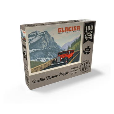 Glacier National Park: Going To The Sun Road (Horizontal) 100 Jigsaw Puzzle box view2