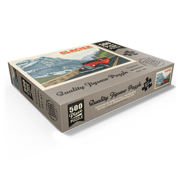 Glacier National Park: Going To The Sun Road (Horizontal) 500 Jigsaw Puzzle box view1