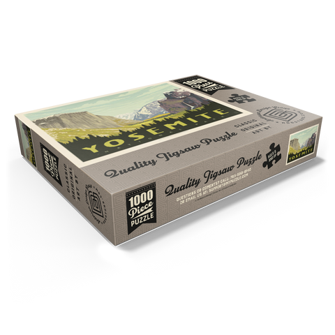 Yosemite National Park: Yosemite Valley (Horizontal) 1000 Jigsaw Puzzle box view1