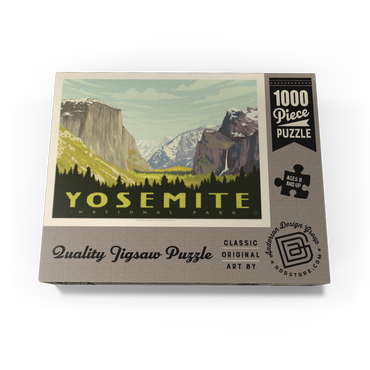 Yosemite National Park: Yosemite Valley (Horizontal) 1000 Jigsaw Puzzle box view3
