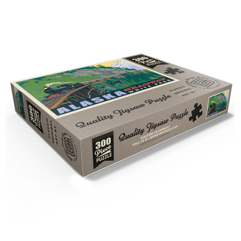 Alaska: Skagway, Vintage Poster 300 Jigsaw Puzzle box view1