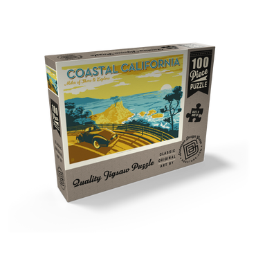 Coastal California (Horizontal) 100 Jigsaw Puzzle box view2