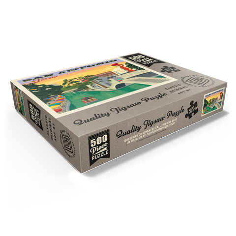 San Antonio, TX: River Walk (Horizontal) 500 Jigsaw Puzzle box view1