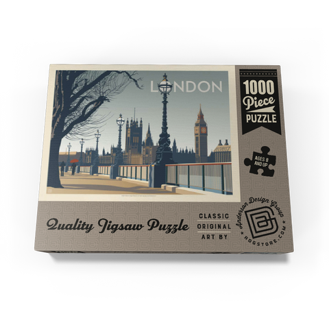 England: London (Horizontal) 1000 Jigsaw Puzzle box view3