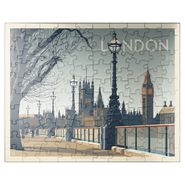 puzzleplate England: London (Horizontal) 100 Jigsaw Puzzle