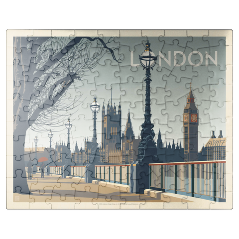 puzzleplate England: London (Horizontal) 100 Jigsaw Puzzle