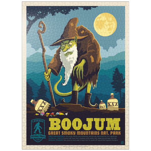 puzzleplate Legends Of The National Parks: Great Smoky Mountain's Boojum 1000 Jigsaw Puzzle