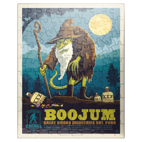 puzzleplate Legends Of The National Parks: Great Smoky Mountain's Boojum 100 Jigsaw Puzzle