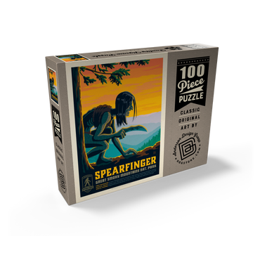 Legends Of The National Parks: Great Smoky Mountain's Spearfinger 100 Jigsaw Puzzle box view2