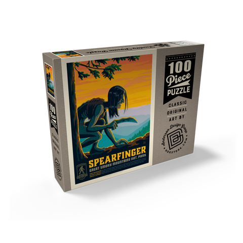 Legends Of The National Parks: Great Smoky Mountain's Spearfinger 100 Jigsaw Puzzle box view2