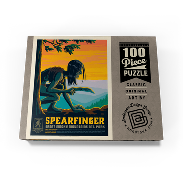 Legends Of The National Parks: Great Smoky Mountain's Spearfinger 100 Jigsaw Puzzle box view3