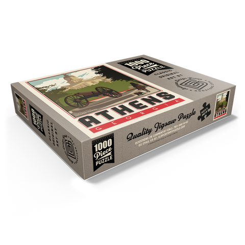 American College Towns: Athens, GA 1000 Jigsaw Puzzle box view1