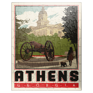 puzzleplate American College Towns: Athens, GA 100 Jigsaw Puzzle