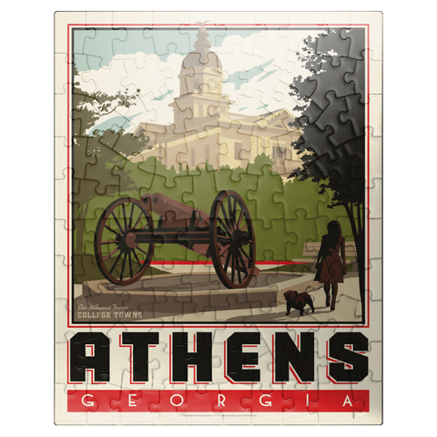 puzzleplate American College Towns: Athens, GA 100 Jigsaw Puzzle
