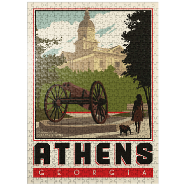 puzzleplate American College Towns: Athens, GA 500 Jigsaw Puzzle