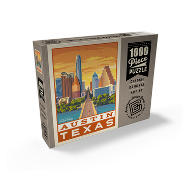 American College Towns: Austin, Texas 1000 Jigsaw Puzzle box view2