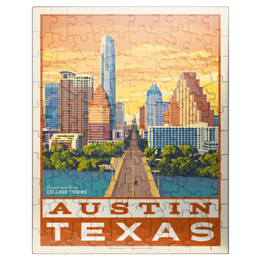 puzzleplate American College Towns: Austin, Texas 100 Jigsaw Puzzle
