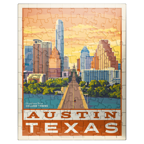 puzzleplate American College Towns: Austin, Texas 100 Jigsaw Puzzle