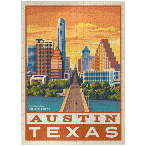 puzzleplate American College Towns: Austin, Texas 300 Jigsaw Puzzle